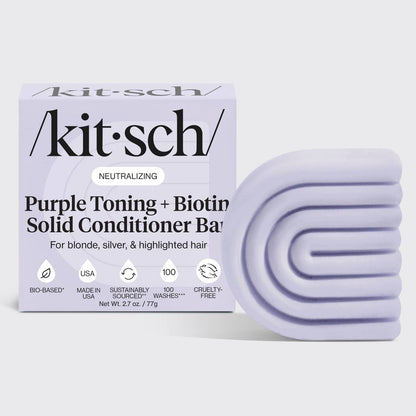 Purple Toning Conditioner Bar for Color-Treated & Grey Hair