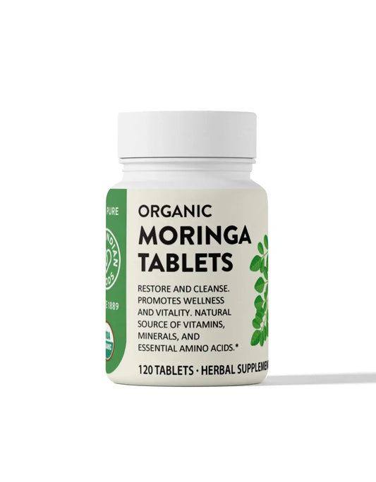 Organic Moringa Tablets (120 ct)