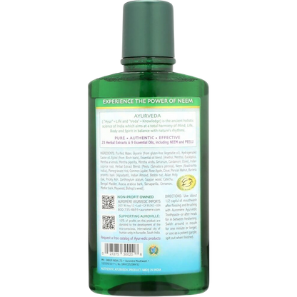 Ayurvedic Mouthwash