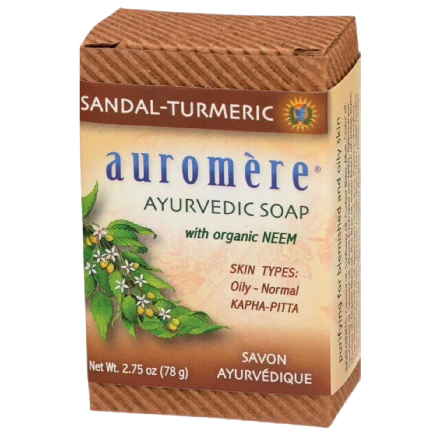 Sandal-Turmeric Ayurvedic Soap