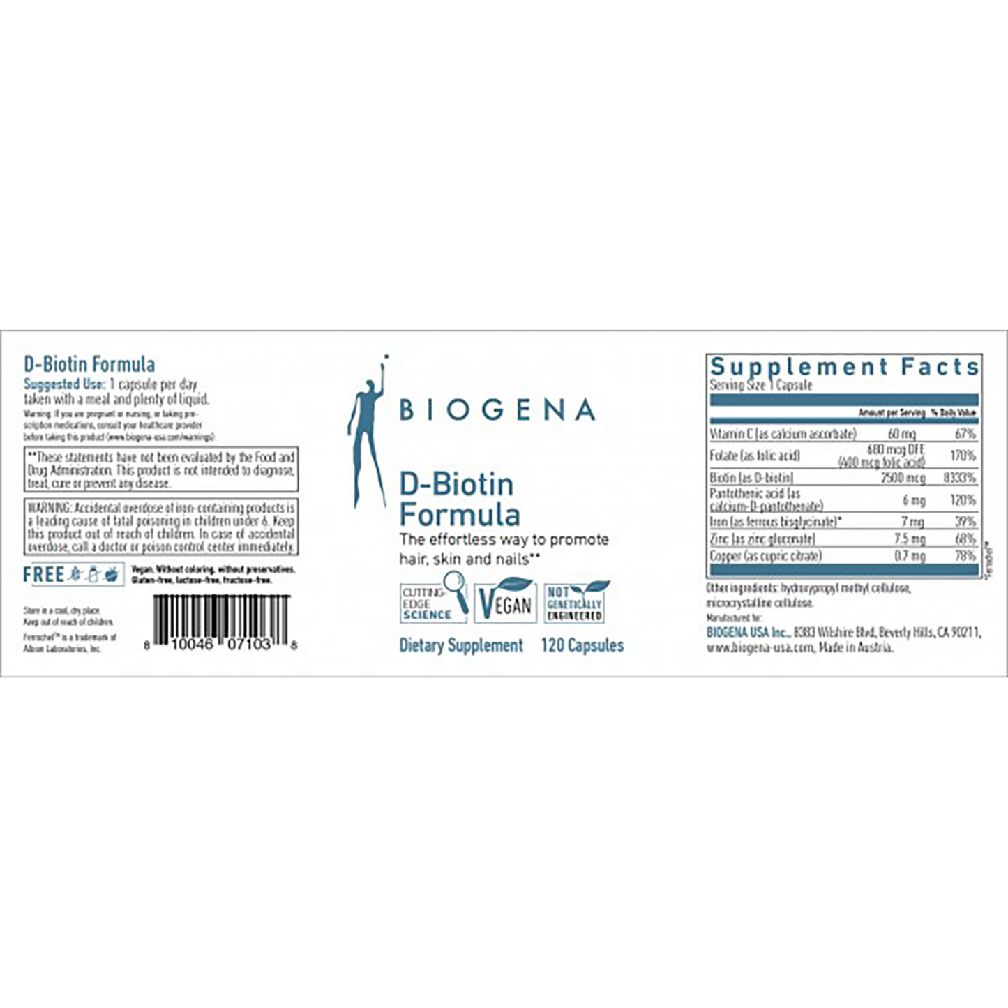 D-Biotin Formula