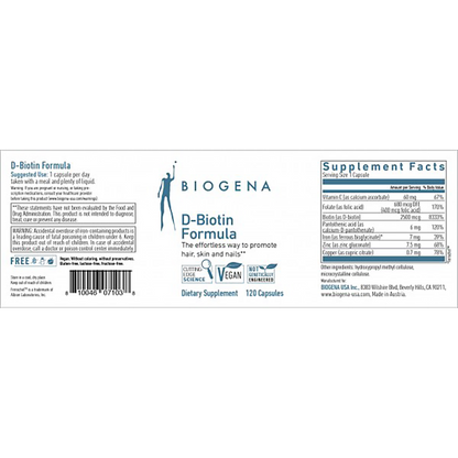 D-Biotin Formula