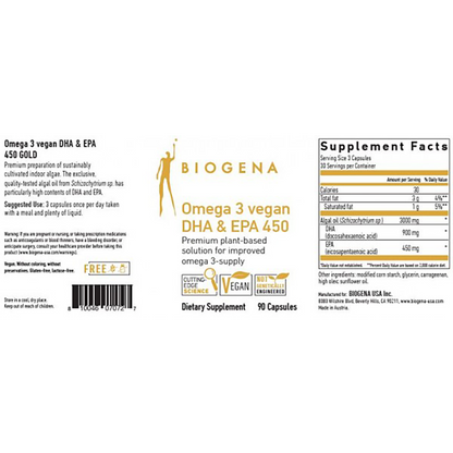 Omega 3 DHA & EPA Vegan GOLD