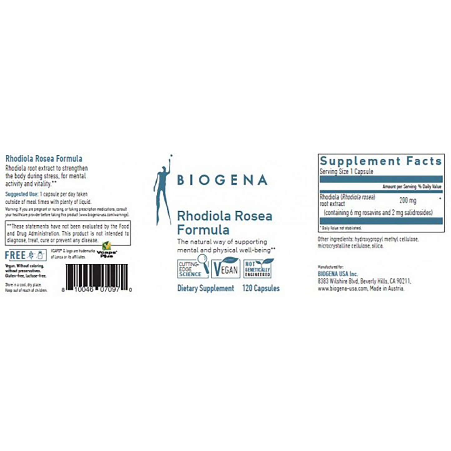 Rhodiola Rosea Formula