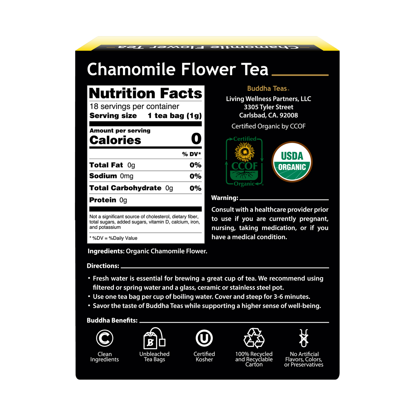 Chamomile Flower Tea