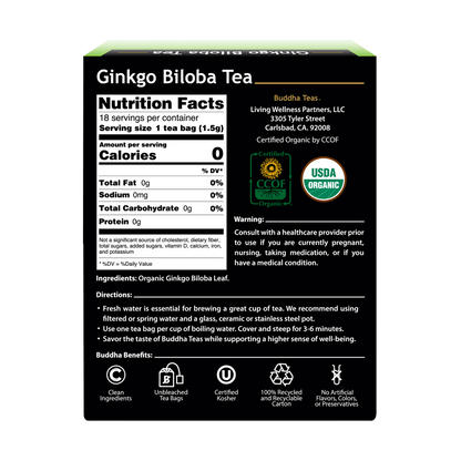 Ginkgo Biloba Tea