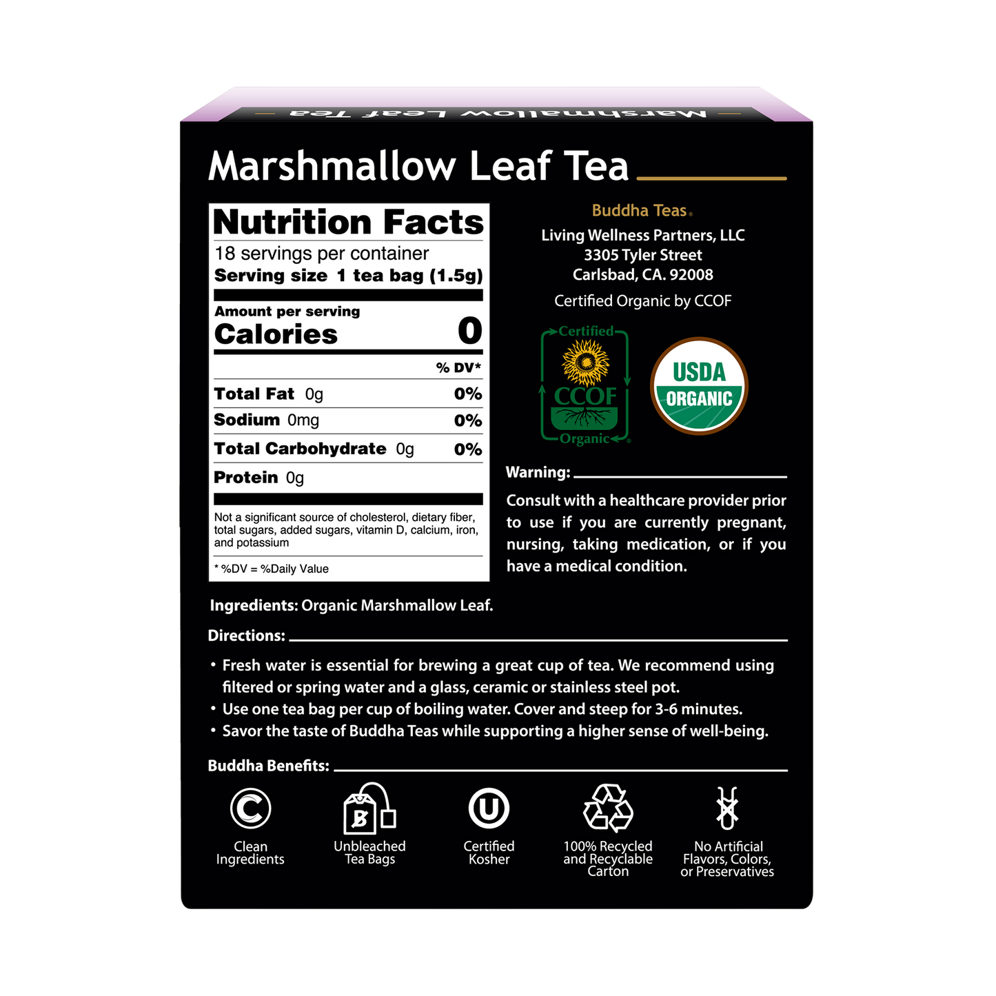 Marshmallow Leaf Tea