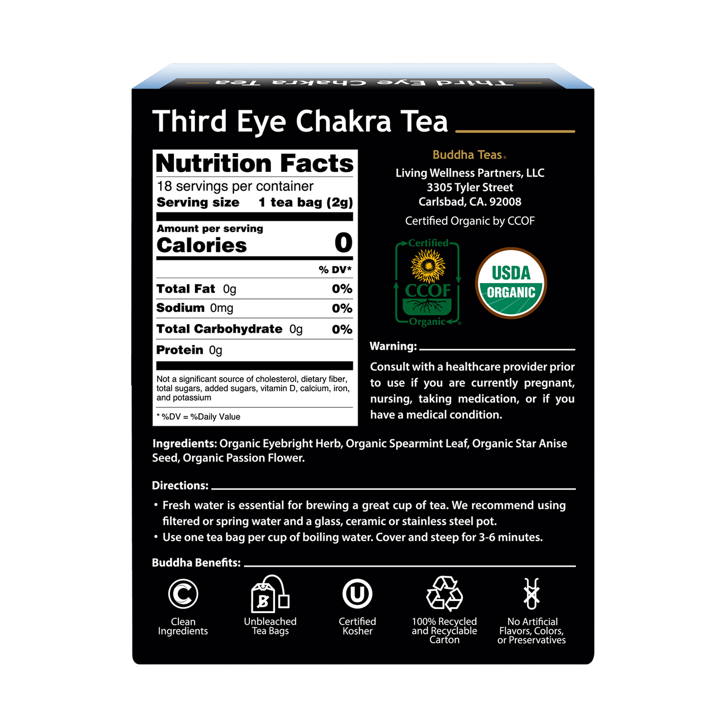 Third Eye Chakra Tea