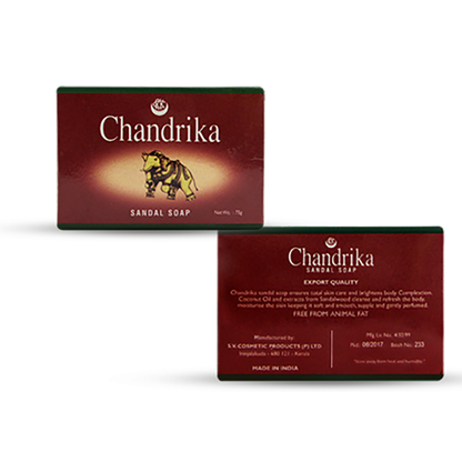 Chandrika Sandal Herbal Bar Soap