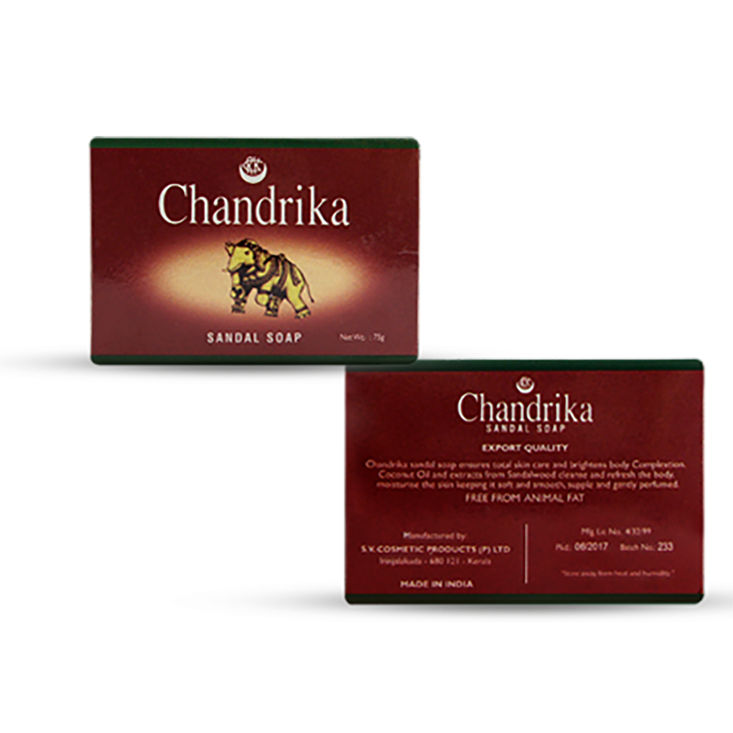 Chandrika Sandal Herbal Bar Soap