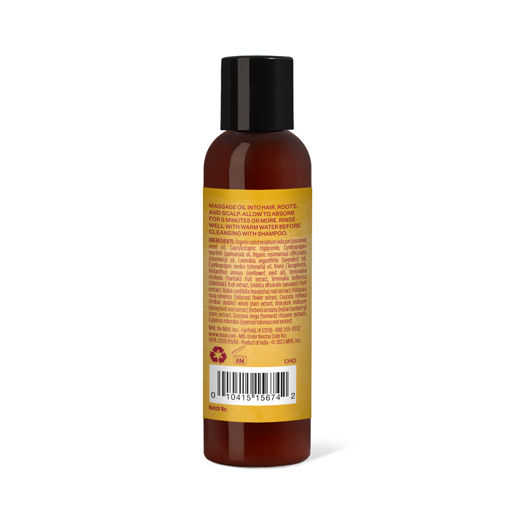 Clarify Kapha Hair Oil
