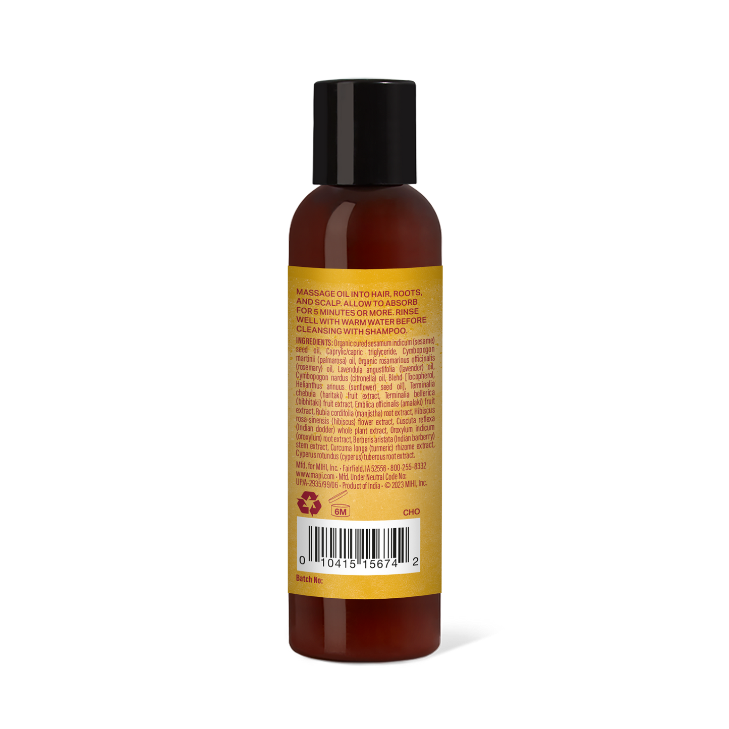 Clarify Kapha Hair Oil