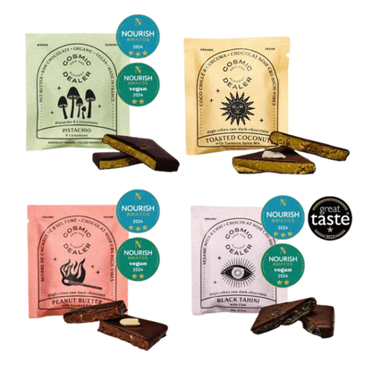 Discovery box: 7 nut butter chocolates