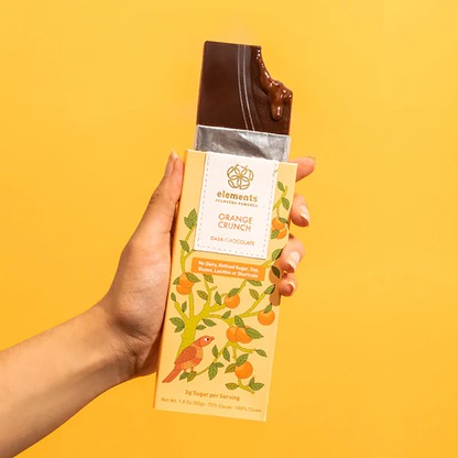 Orange and Quinoa Chocolate Bar