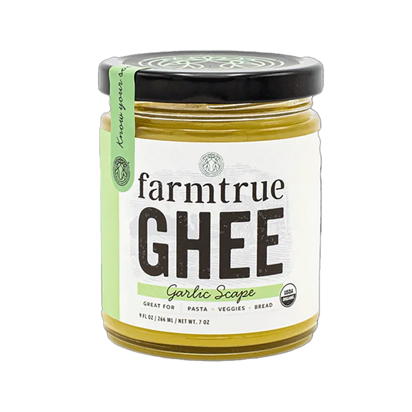 Organic Grass-fed Ghee - Garlic Scape