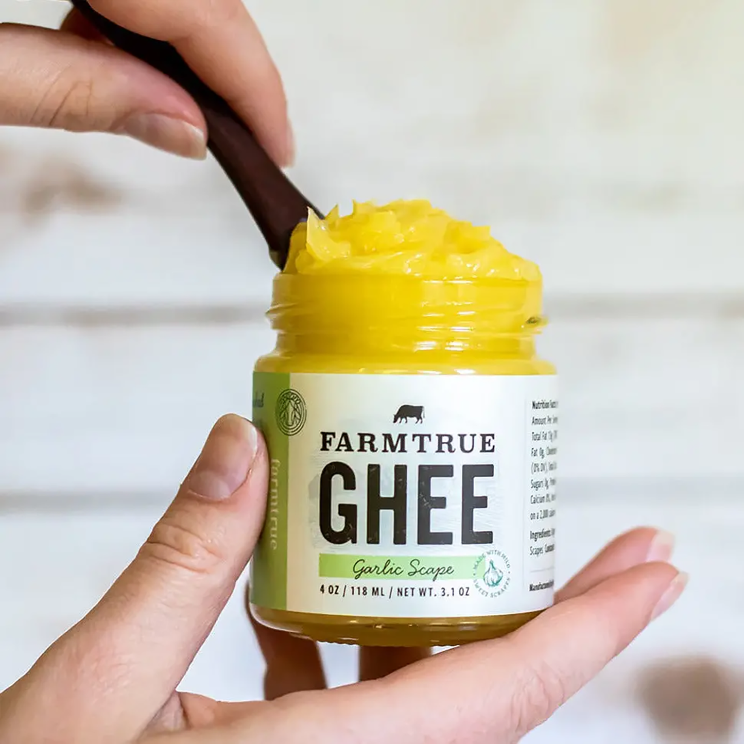 Organic Grass-fed Ghee - Garlic Scape