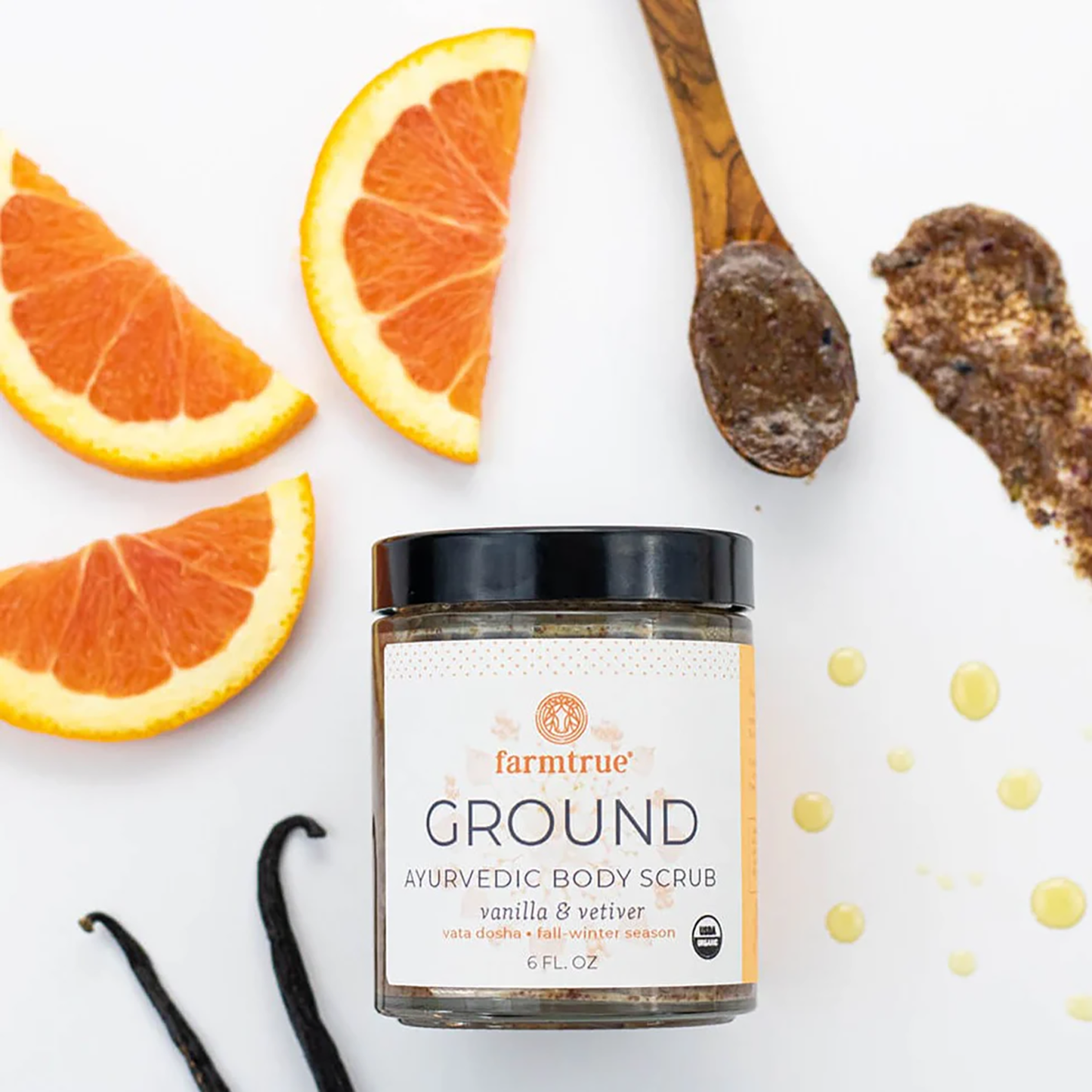 Ground Ayurvedic Body Scrub