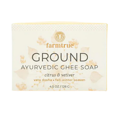 Ground Ghee Soap Citrus & Vetiver