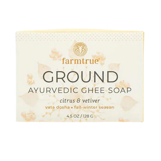 Ground Ghee Soap Citrus & Vetiver