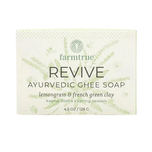 Revive Lemongrass & French Green Clay Ghee Soap