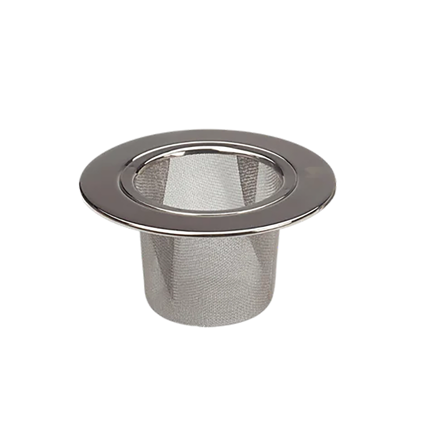 Large Rim Stainless Steel Tea Strainer