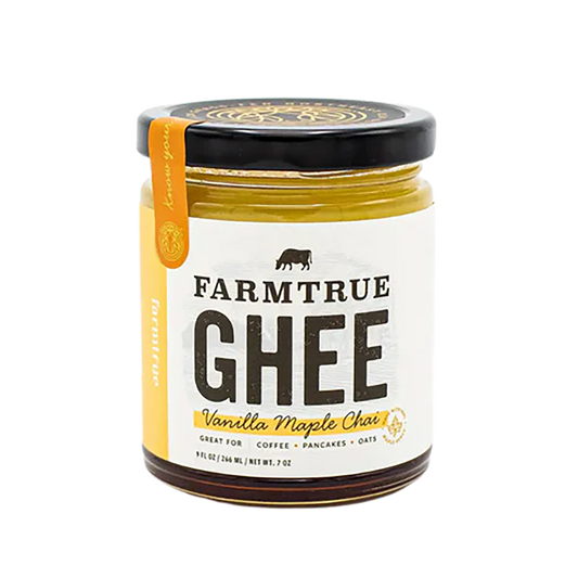 Organic grass-fed Ghee Vanilla Maple Chai 9 oz