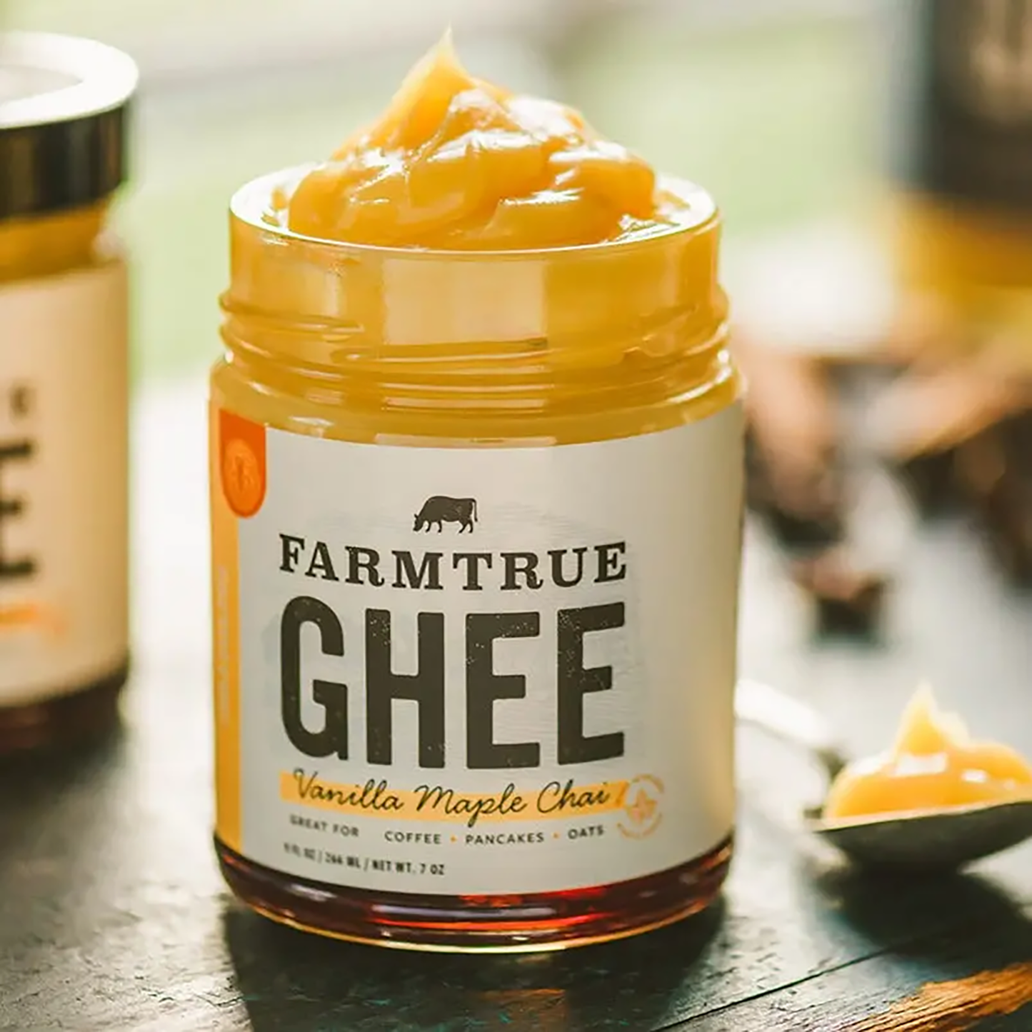 Organic grass-fed Ghee Vanilla Maple Chai 4 oz