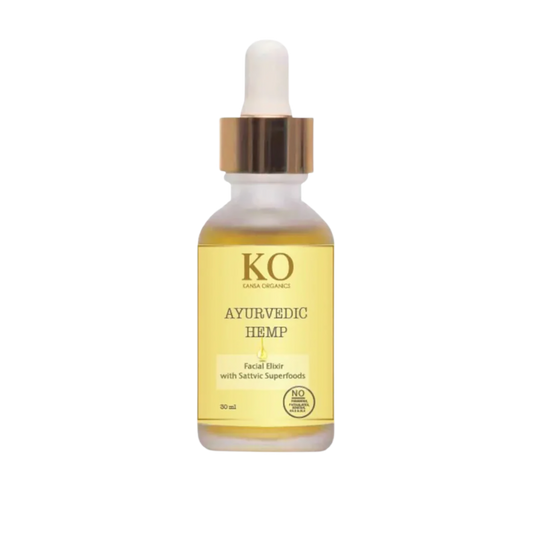 Ayurvedic Hemp Facial Elixir 30ml