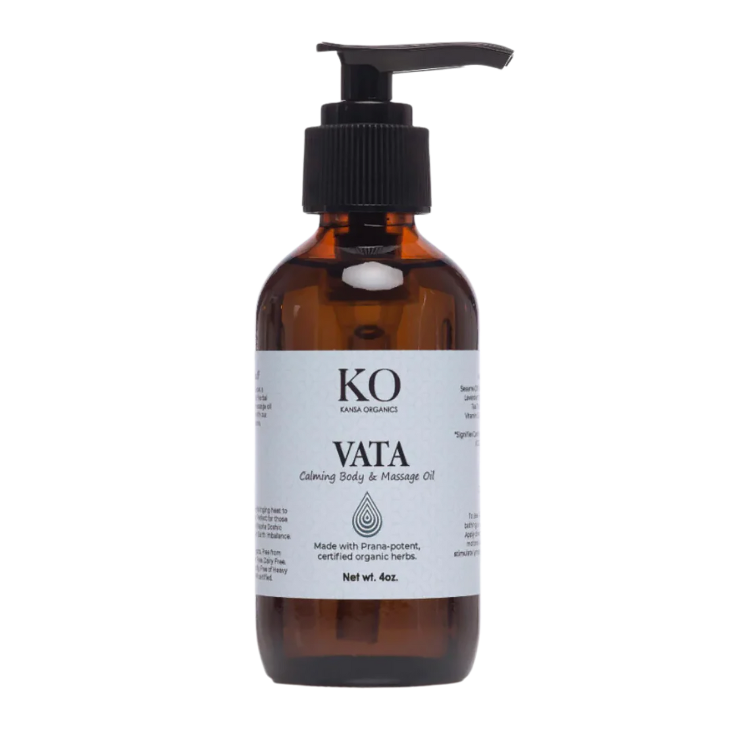 Vata Calming Body Massage Oil