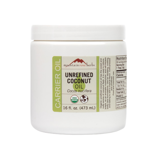 Coconut Oil Unrefined 16 oz