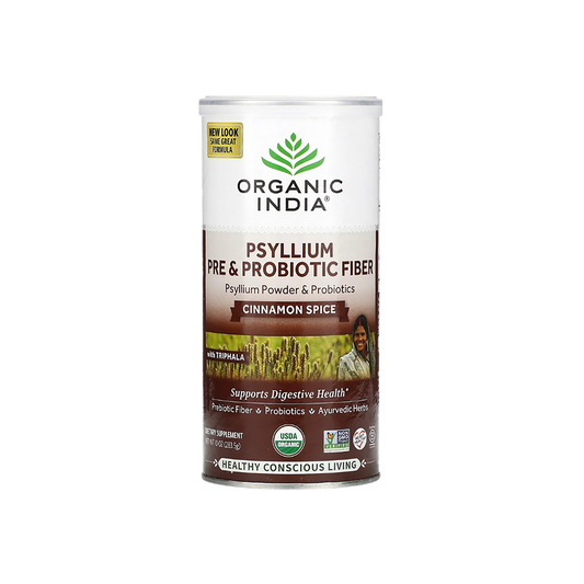 Psyllium Pre & Probiotic Fiber Cinnamon Spice Canister