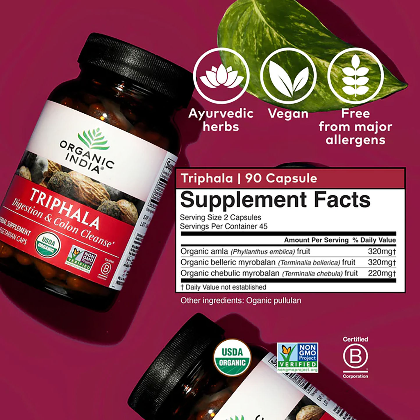 Triphala 90 Capsules