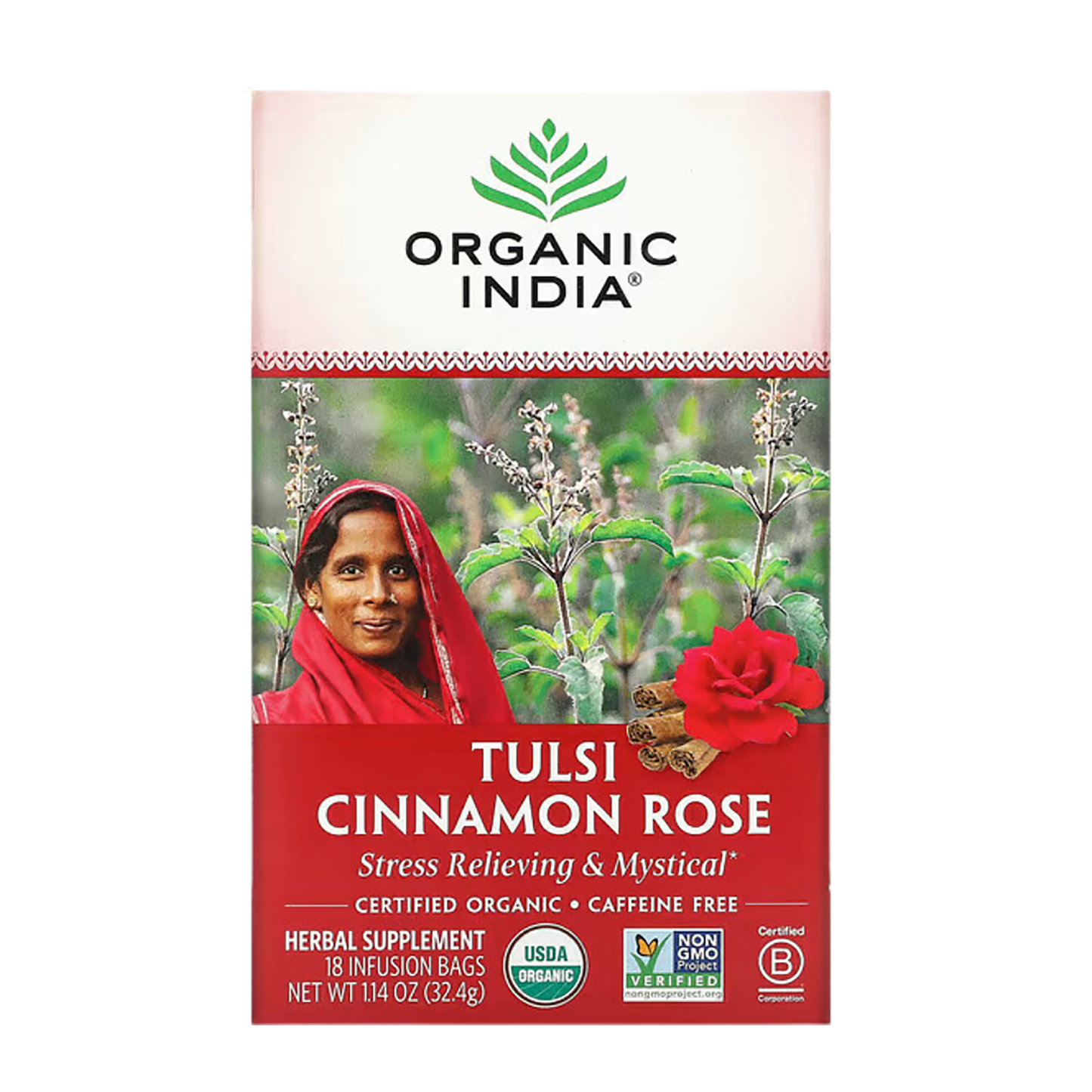 Tulsi Cinnamon Rose Tea