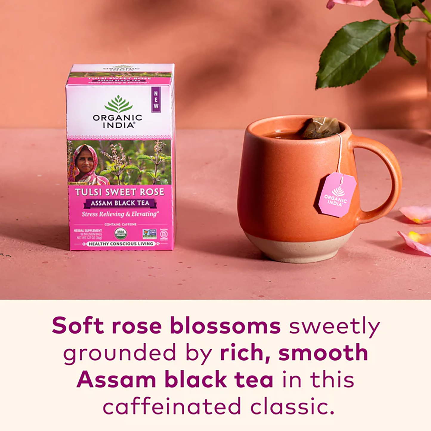 Tulsi Sweet Rose Assam Black Tea