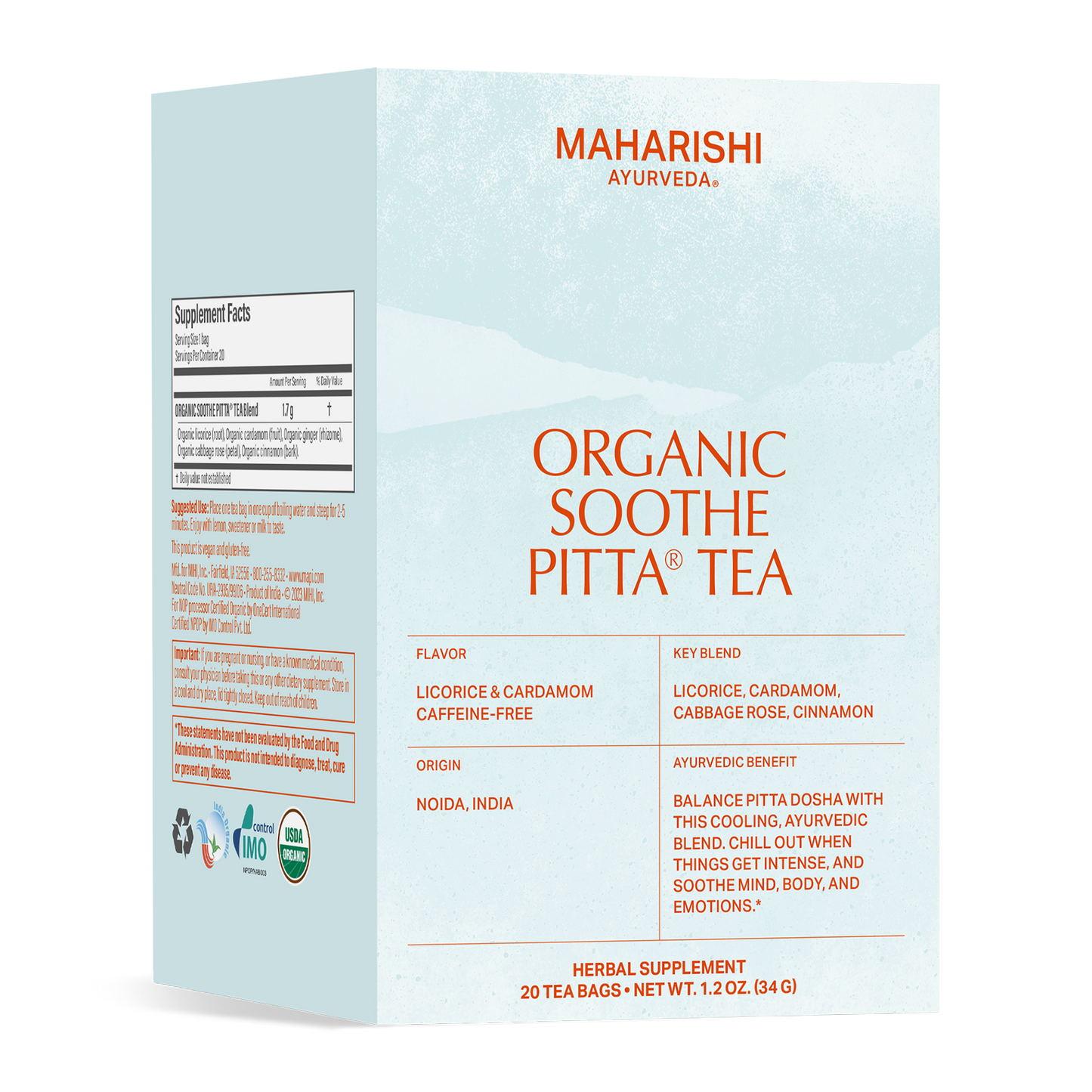 Organic Soothe Pitta® Tea