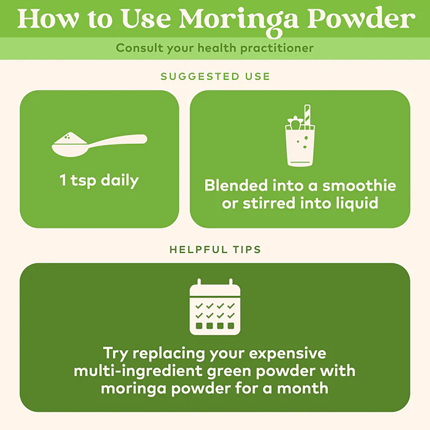 Moringa Powder Canister