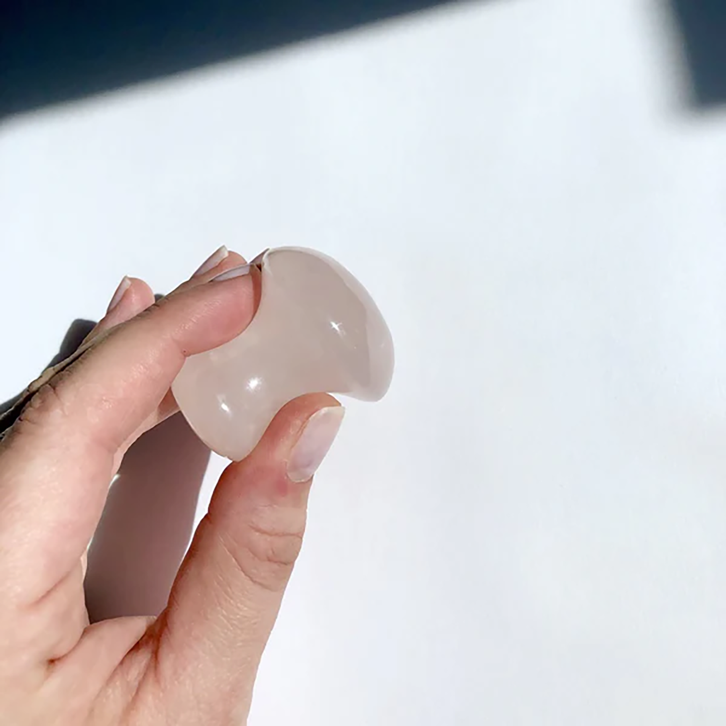 Rose Quartz Facial Tool