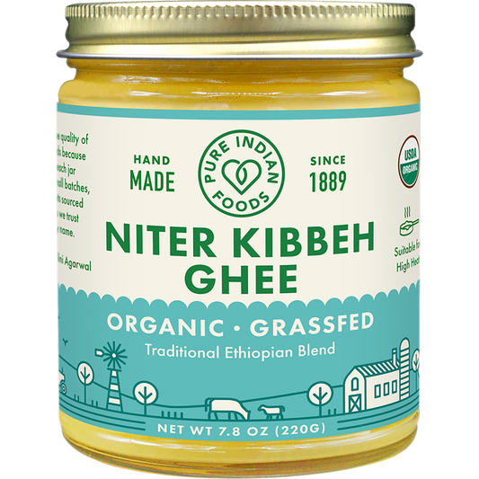 Niter Kibbeh Ghee (Ethiopian Spiced Ghee)