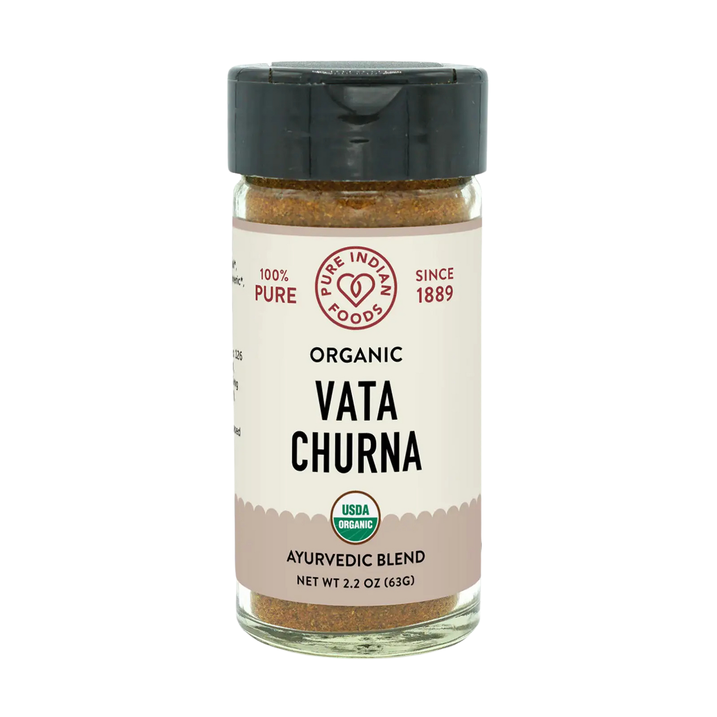 Vata Churna, Certified Organic - 2.2 oz