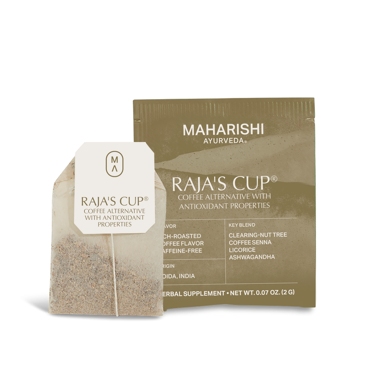 RAJAS CUP® NATURAL COFFEE ALTERNATIVE 20 BAGS