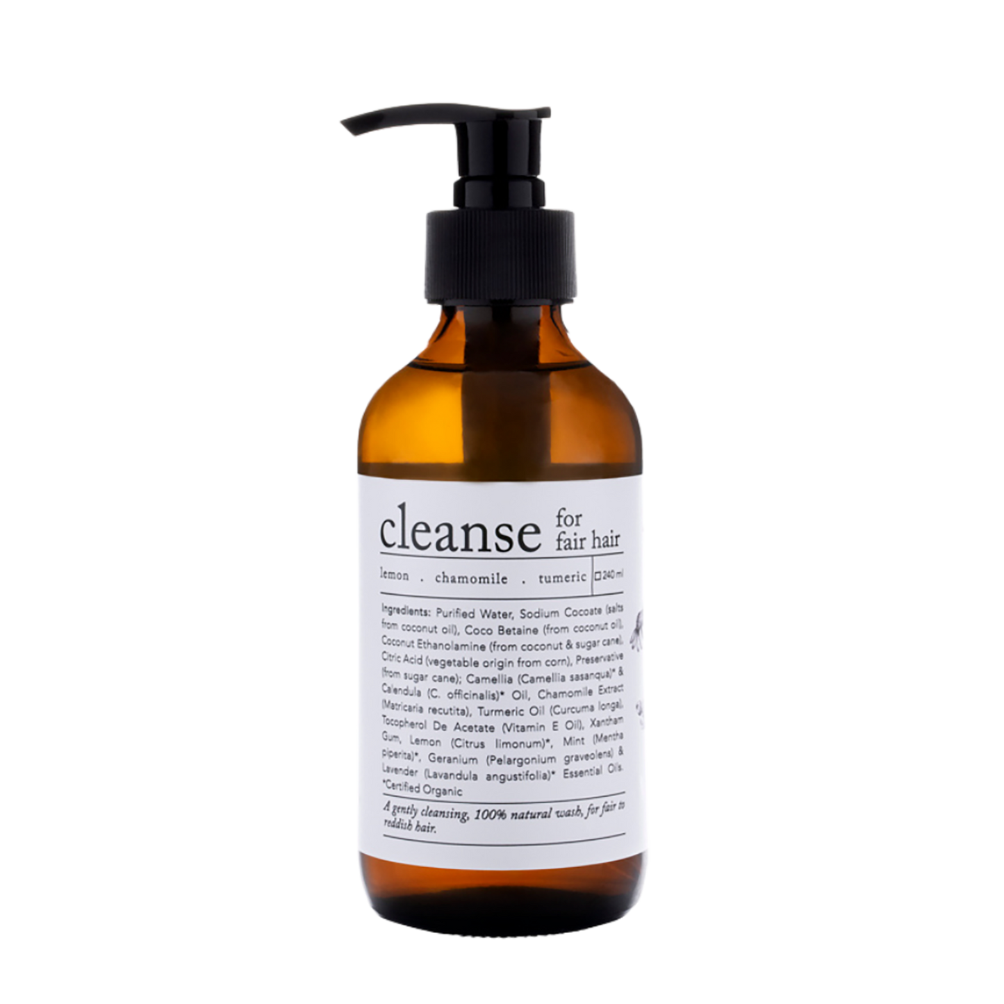 Cleanse for Fair Hair