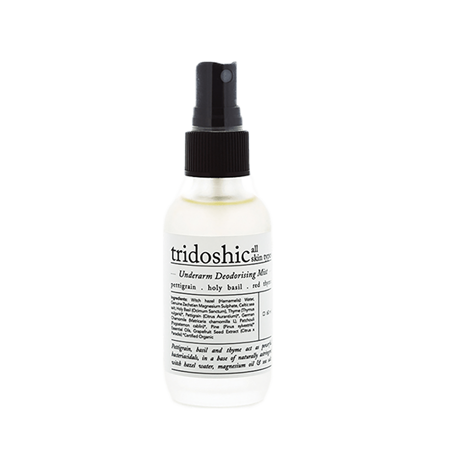 Tridoshic Underarm Deodorant Mist