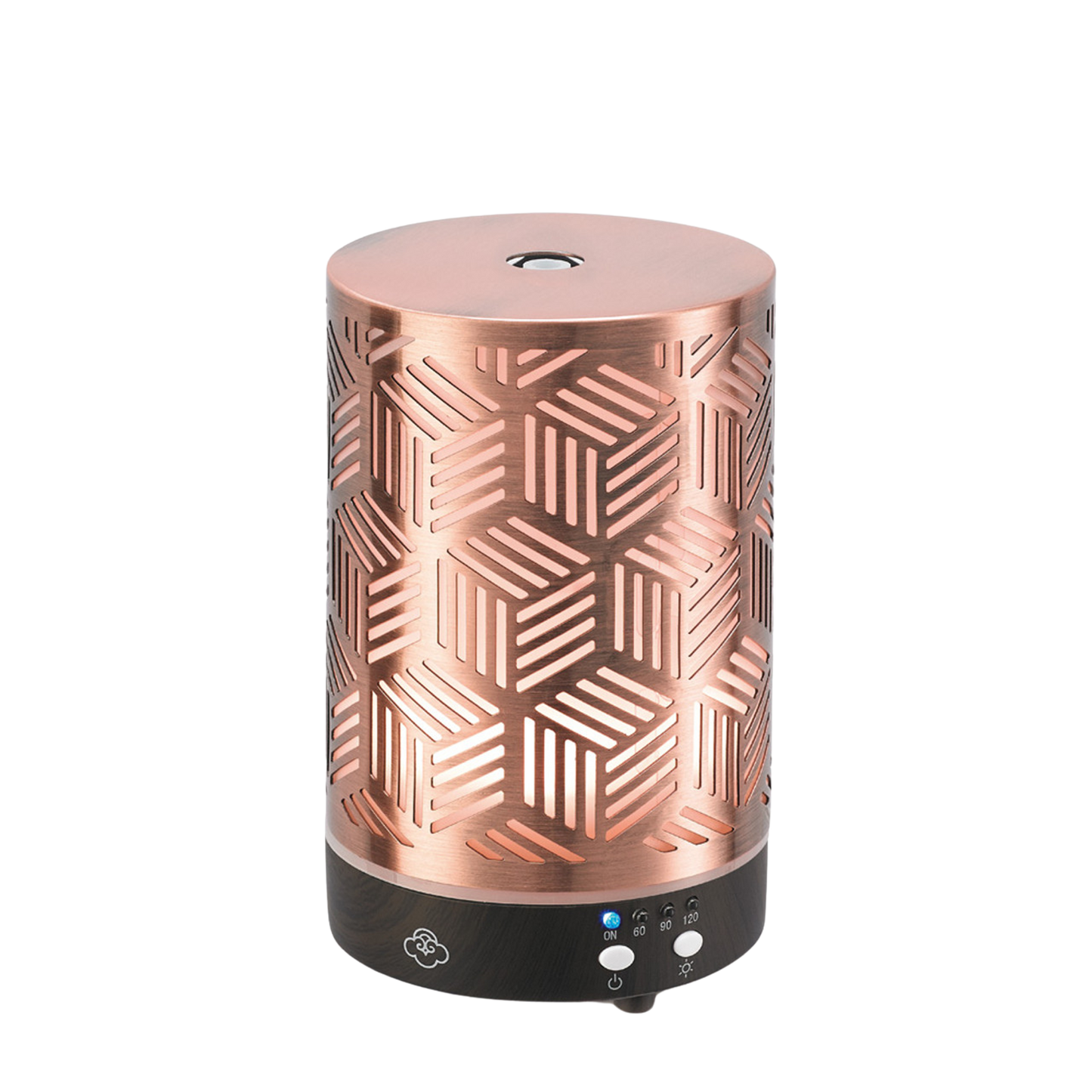 Array Copper 90 - Metal / Dark Wood Base Diffuser