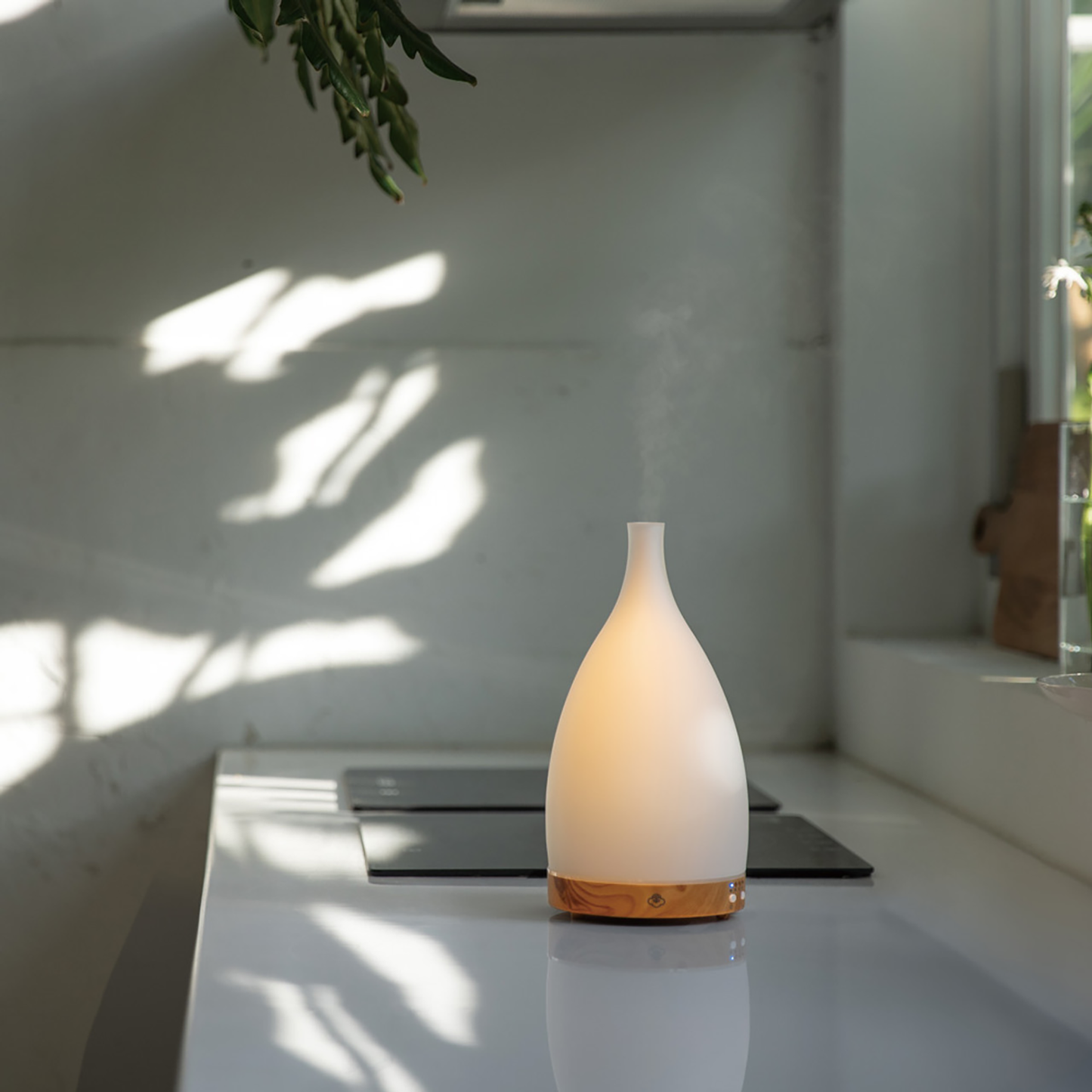 Corona White Ceramic Ultrasonic Diffuser