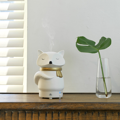 Snow Fox White 90 Porcelain Ultrasonic Aroma Diffuser