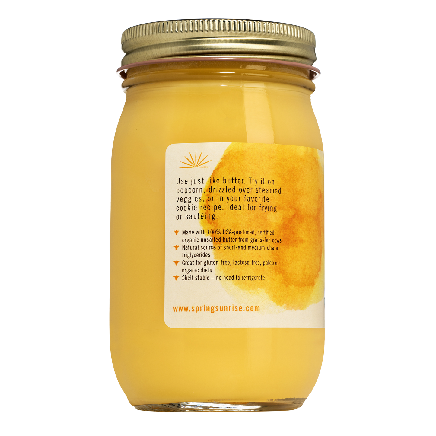 Organic Ghee Butter 16 oz