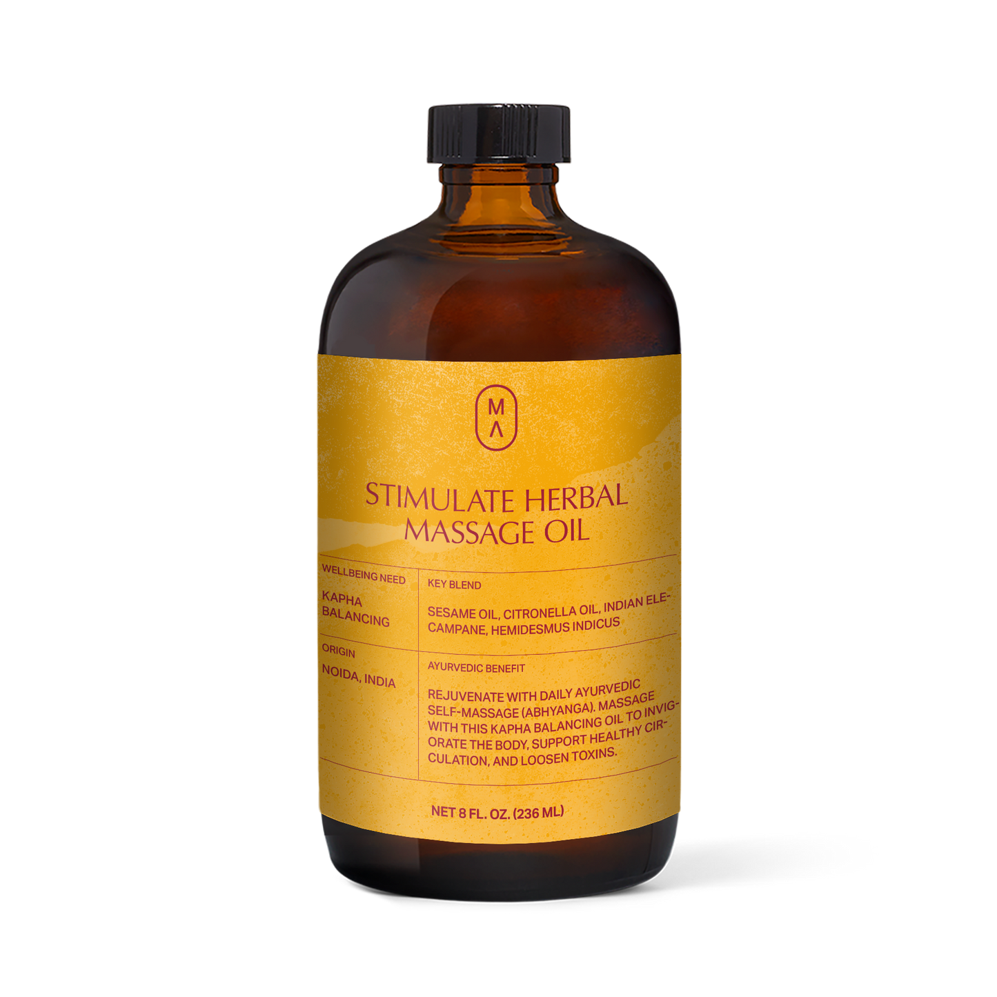 Stimulate Herbal Massage Oil