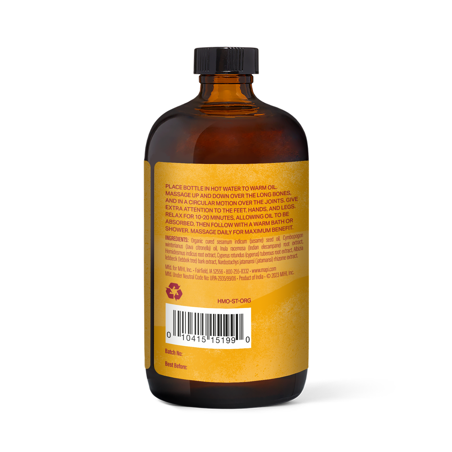 Stimulate Herbal Massage Oil