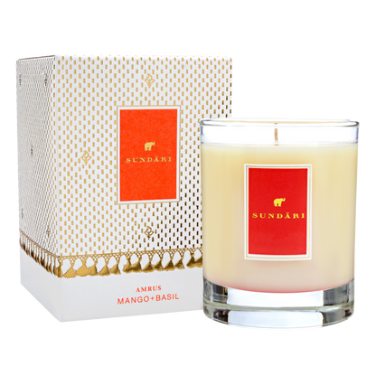 Candle Amrus: Mango + Basil