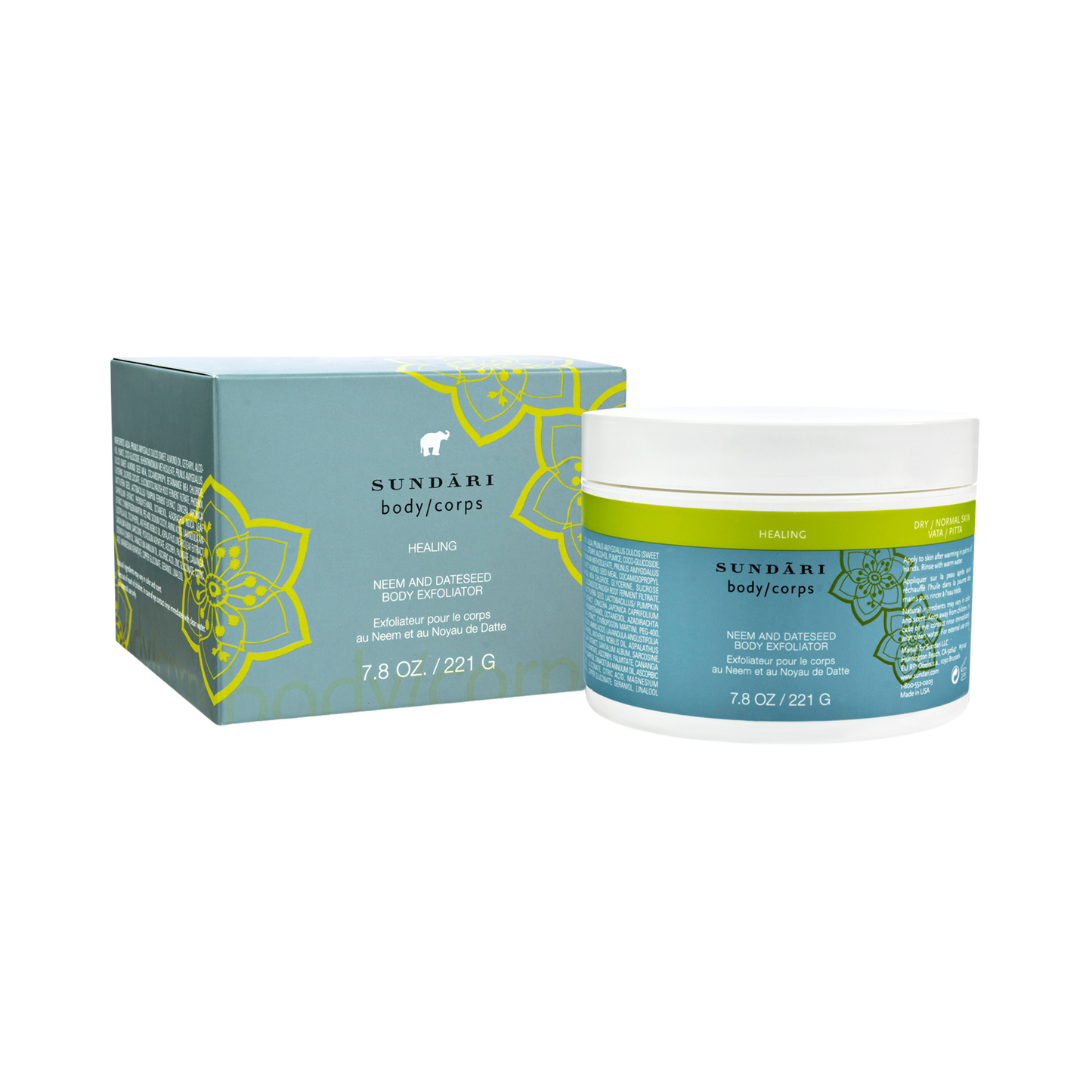 Neem and Date Seed Body Exfoliator